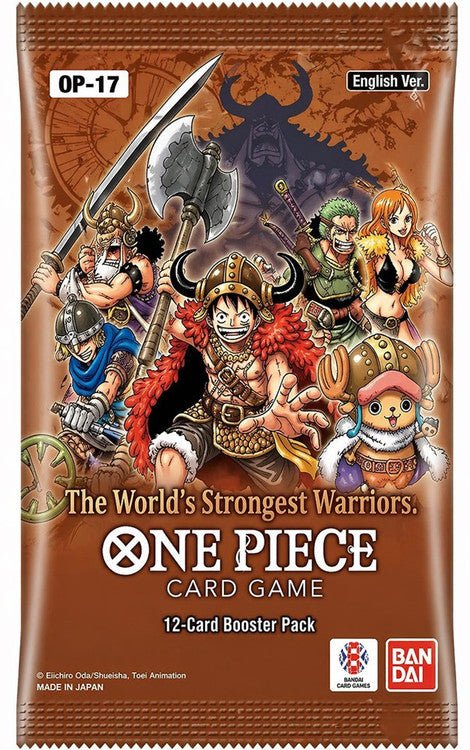(Pre-Order) The World’s Strongest Warriors OP-17 Booster Pack